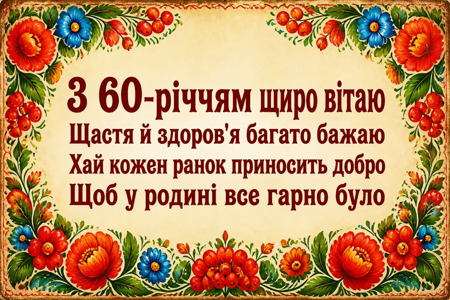 оригінальне привітання з 60-річчям жінці оригінальне привітання з 60-річчям жінці