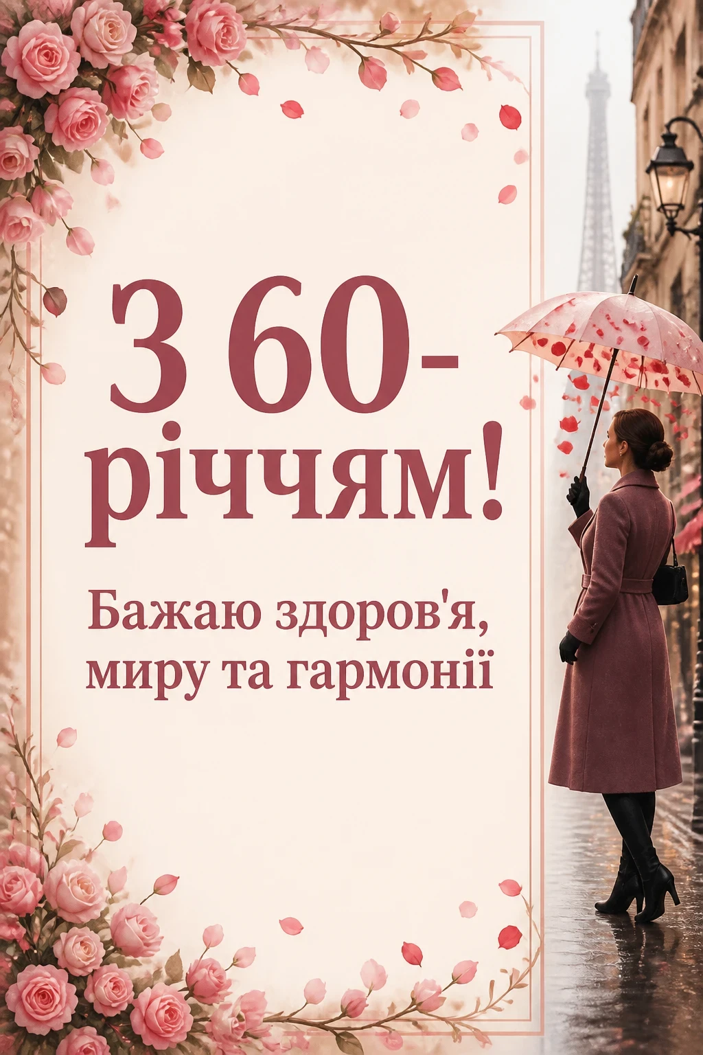 оригінальне привітання з 60-річчям жінці оригінальне привітання з 60-річчям жінці