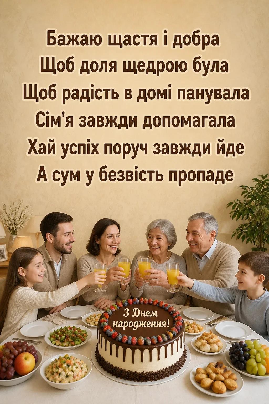 слова привітання з днем народження слова привітання з днем народження