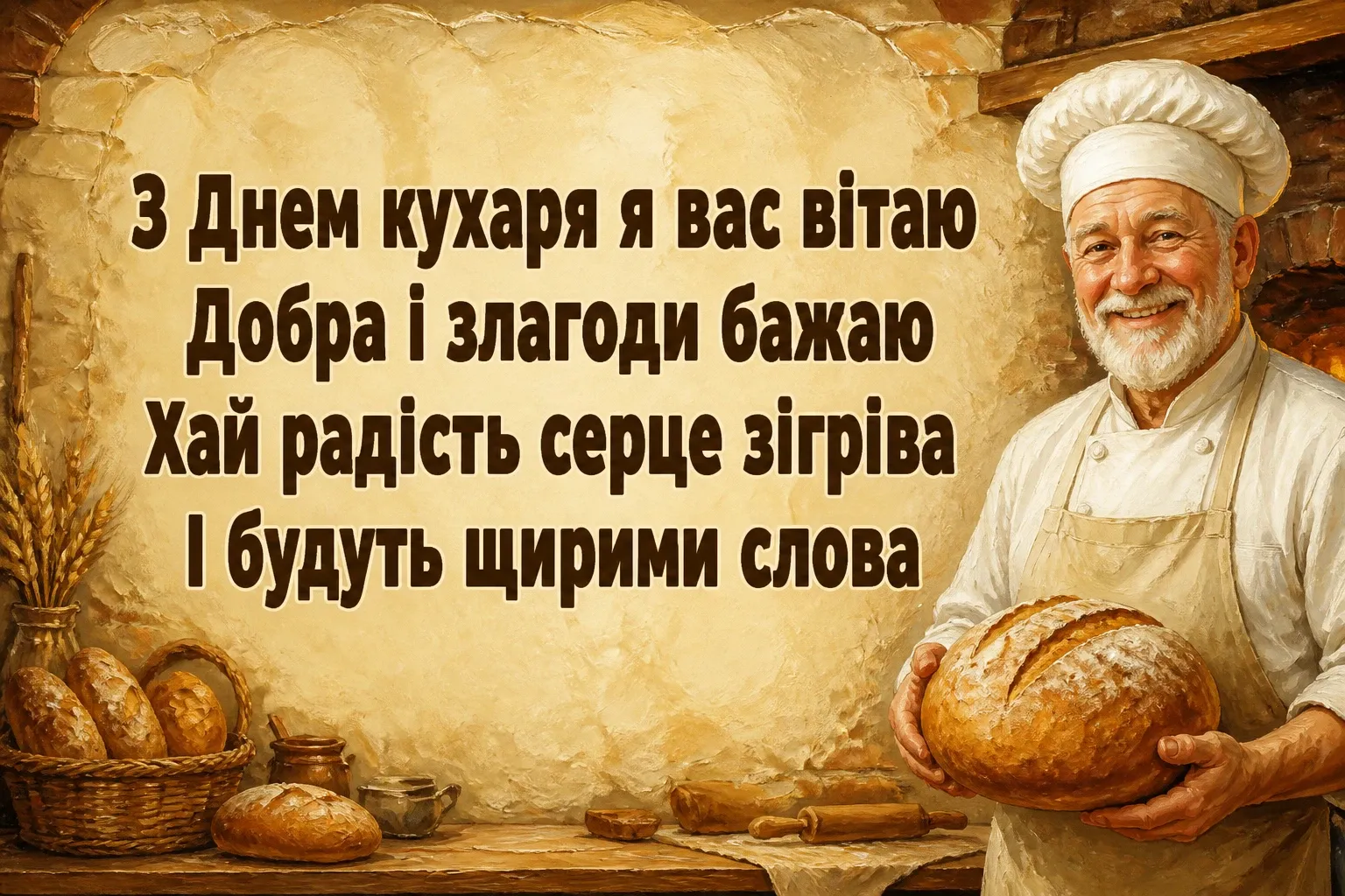 привітання з днем кухаря привітання з днем кухаря