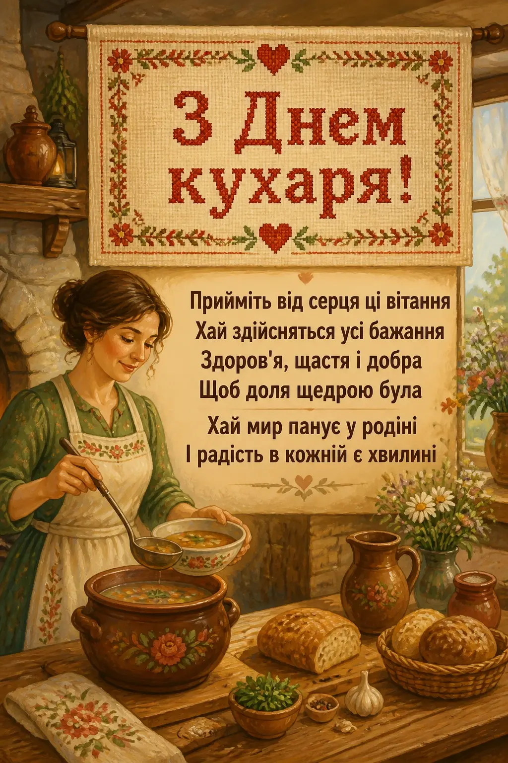 привітання з днем кухаря привітання з днем кухаря