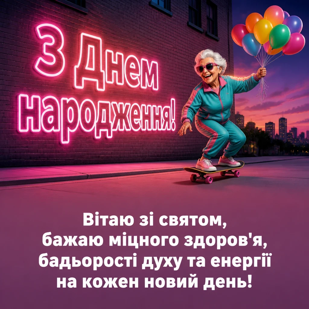 вітальні листівки привітання з днем народження