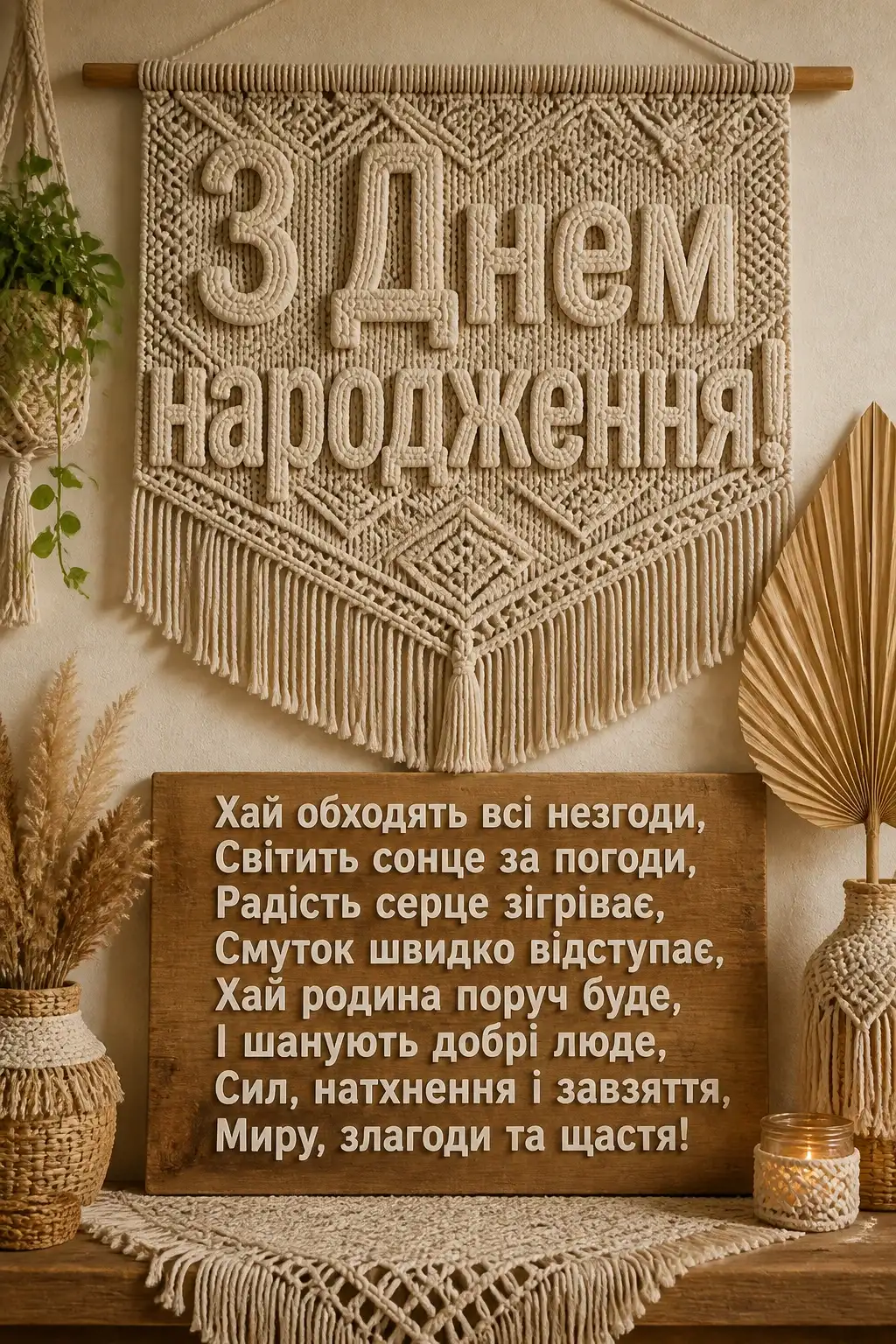 вітальні листівки привітання з днем народження