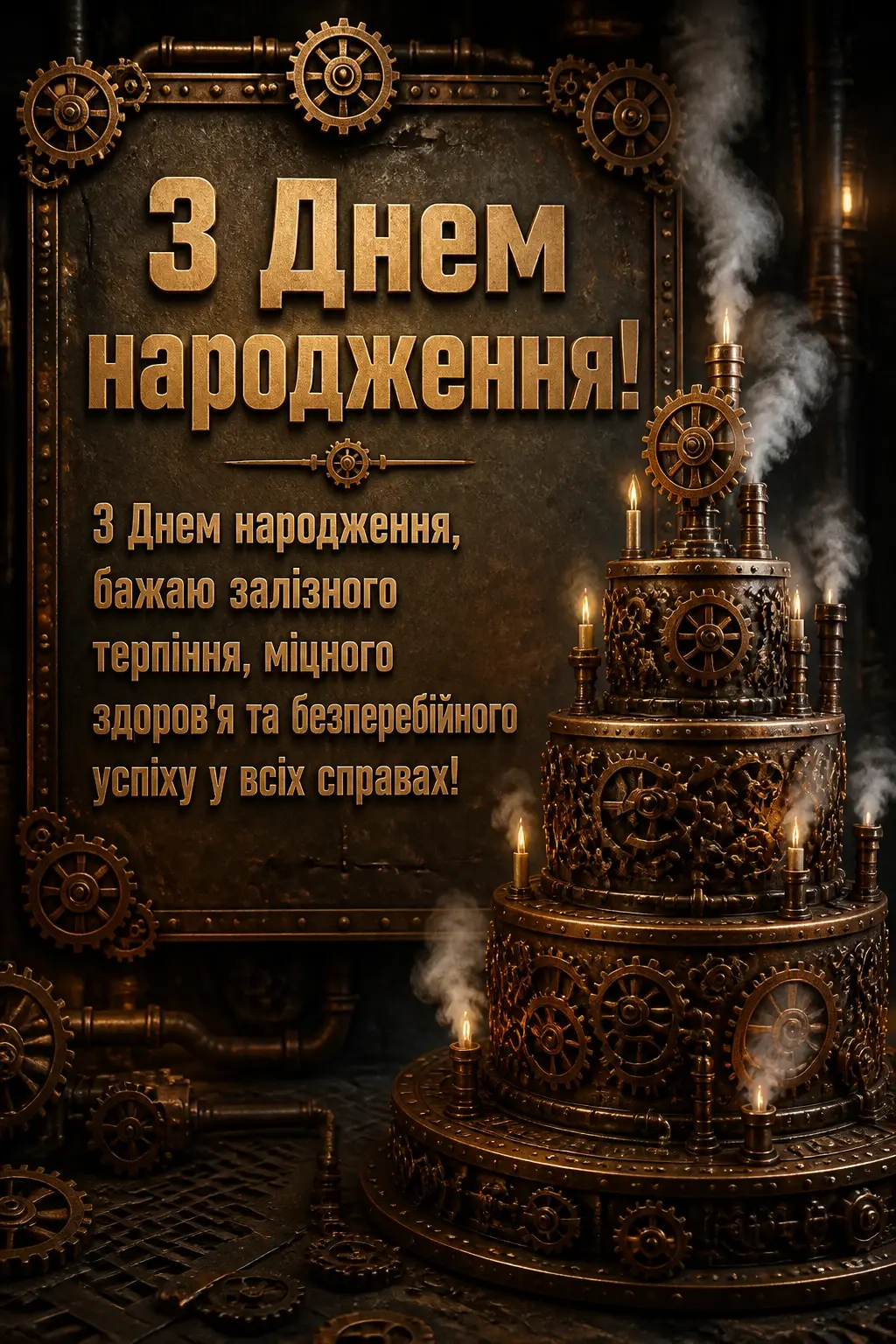 вітальні листівки привітання з днем народження