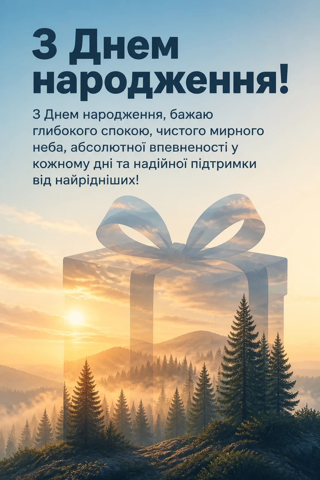вітальні листівки привітання з днем народження