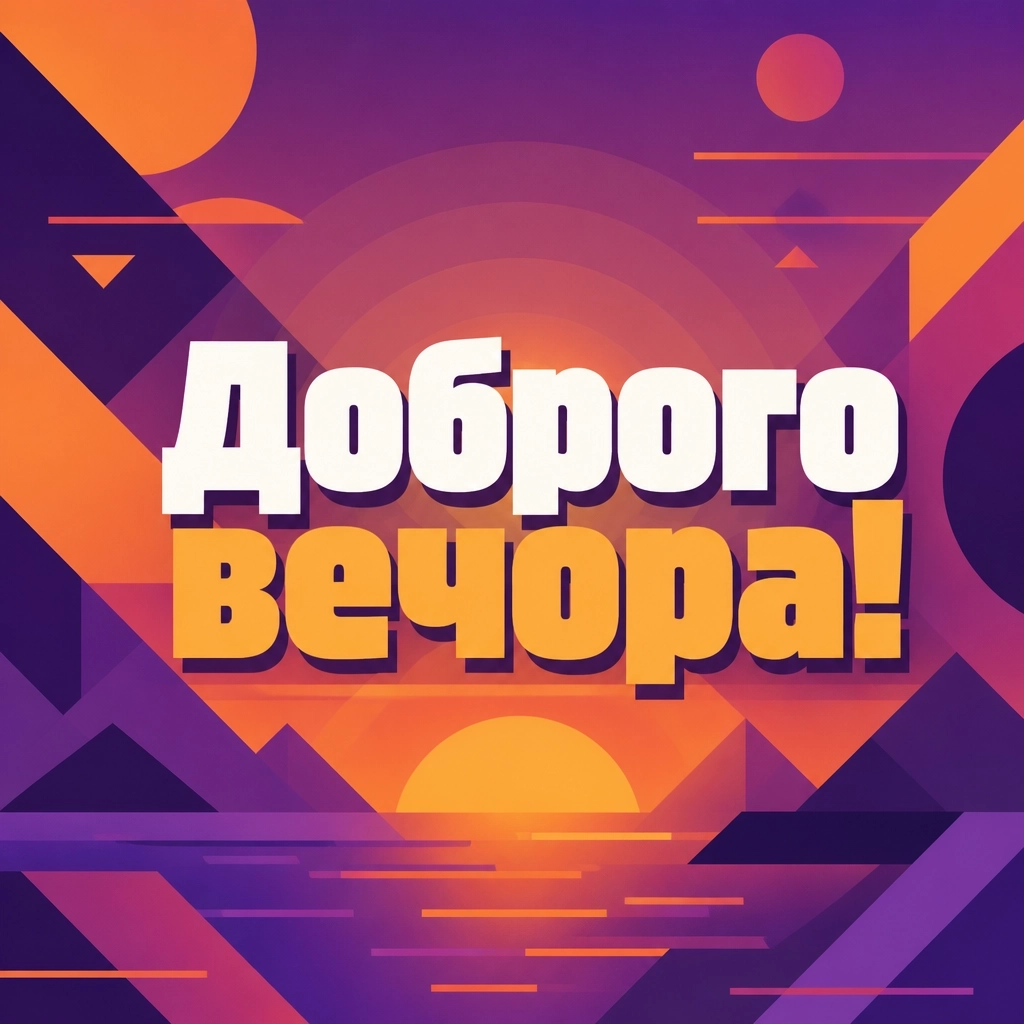 привітання доброго вечора привітання доброго вечора