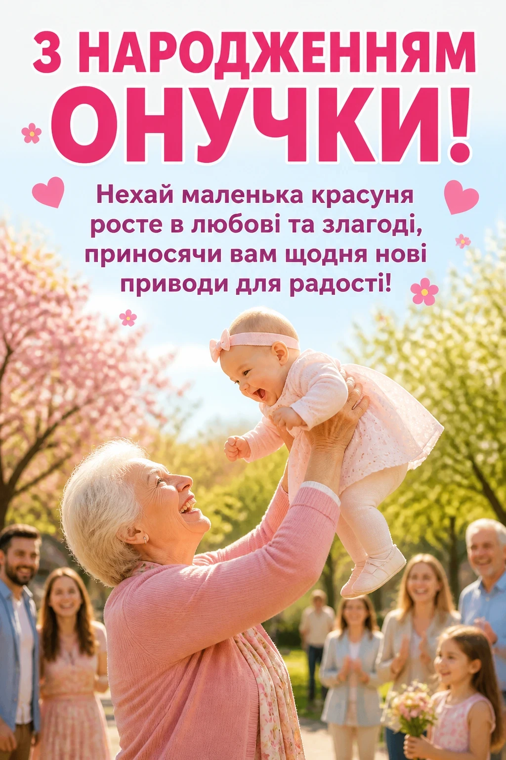 привітання бабусі з народженням онучки привітання бабусі з народженням онучки