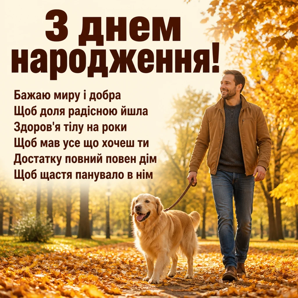привітання з днем народження для хлопців