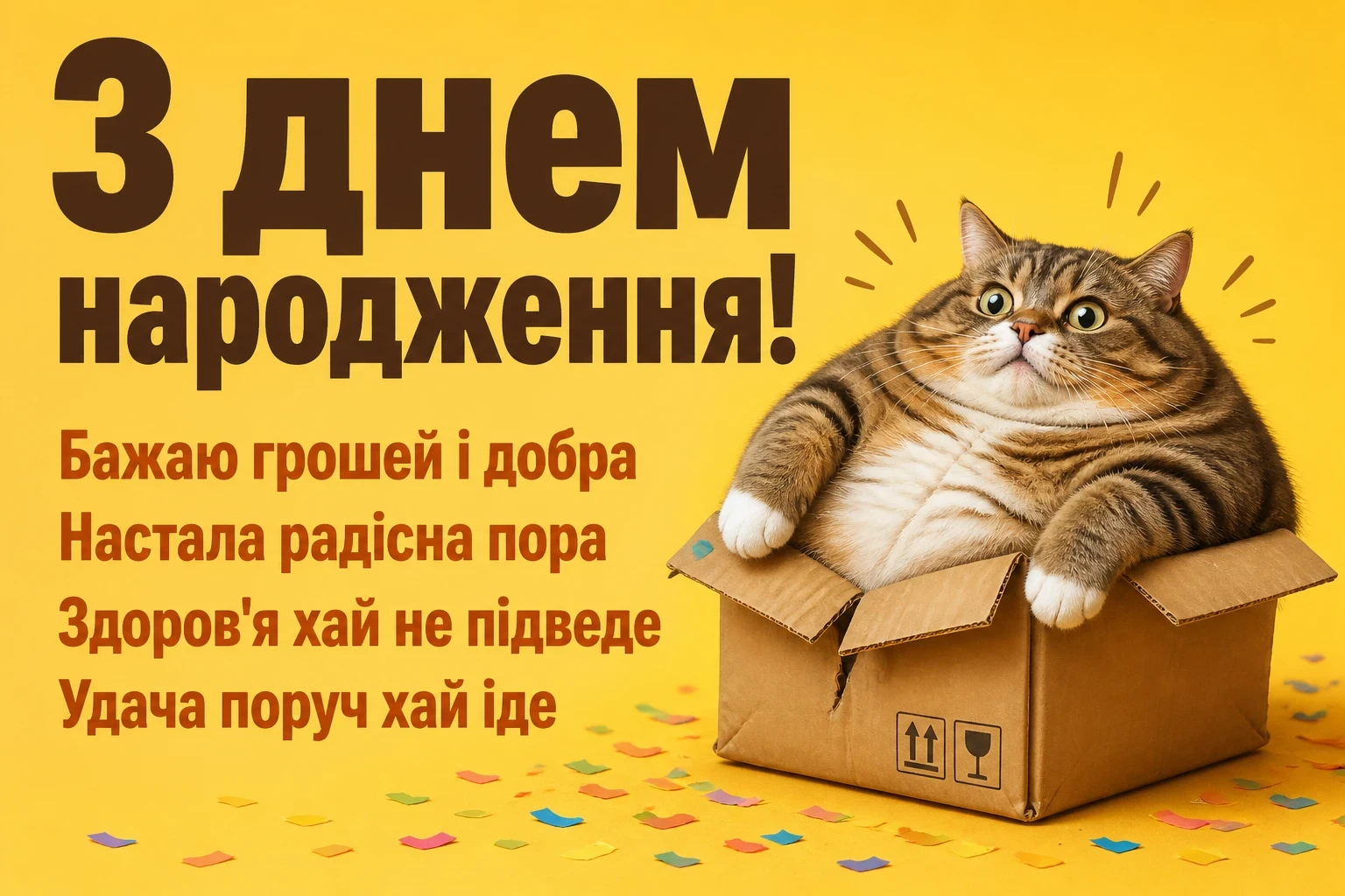 привітання з днем народження для хлопців