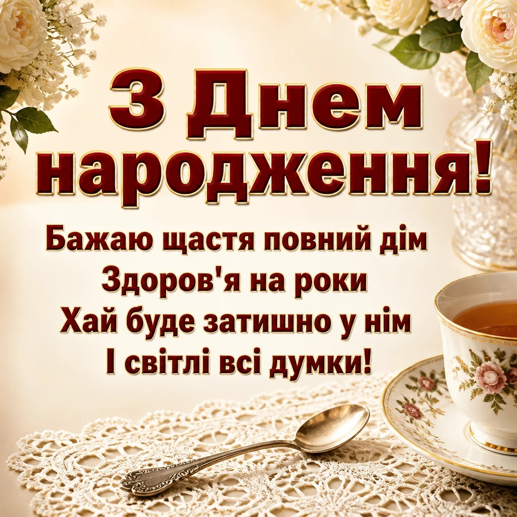 привітання з днем народження для свекрухи