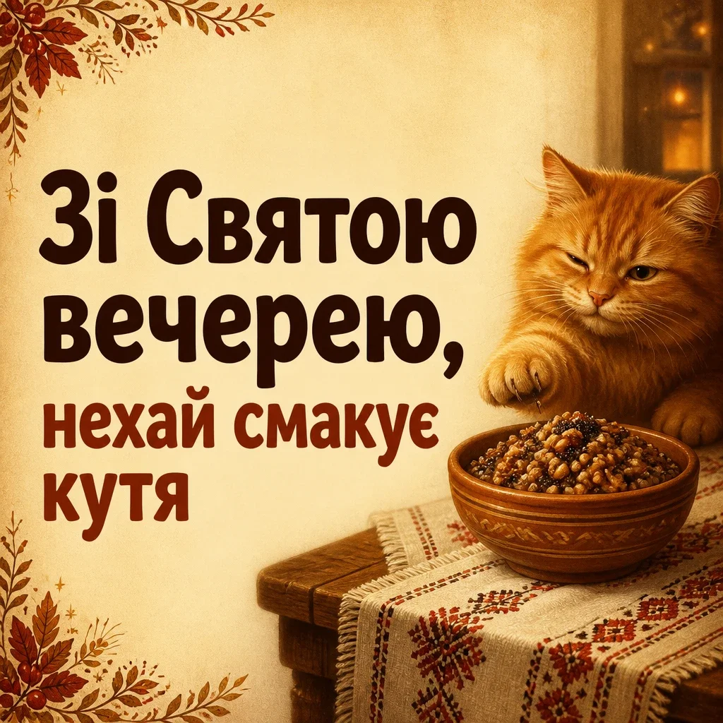 свята вечеря привітання свята вечеря привітання