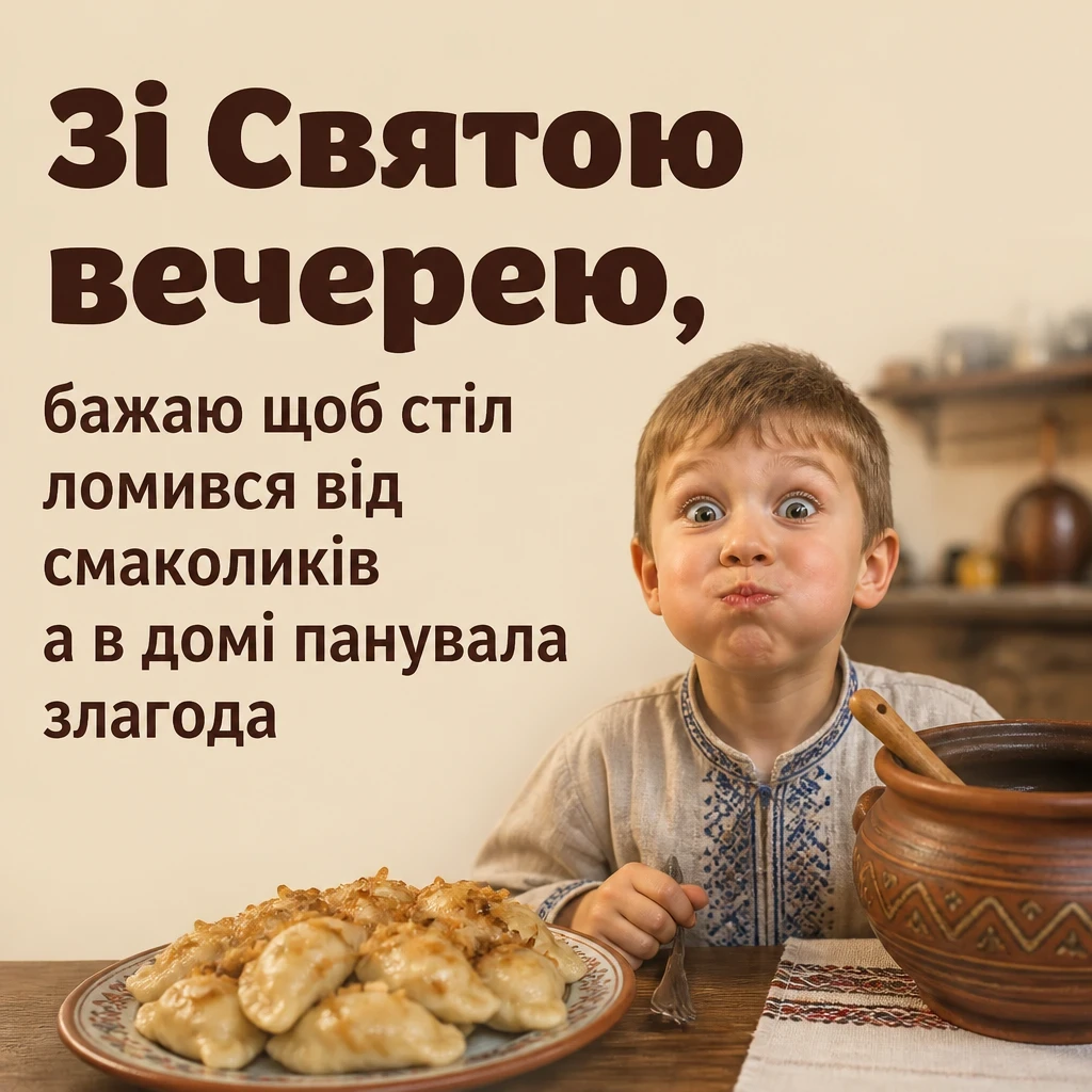 свята вечеря привітання свята вечеря привітання