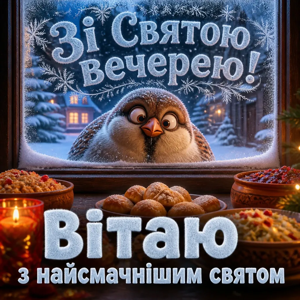 свята вечеря привітання свята вечеря привітання