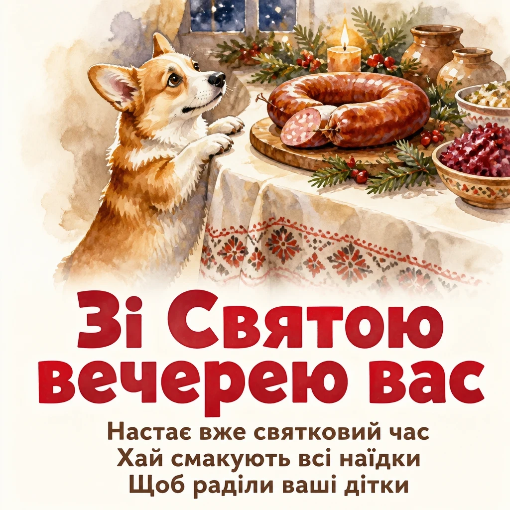 свята вечеря привітання свята вечеря привітання