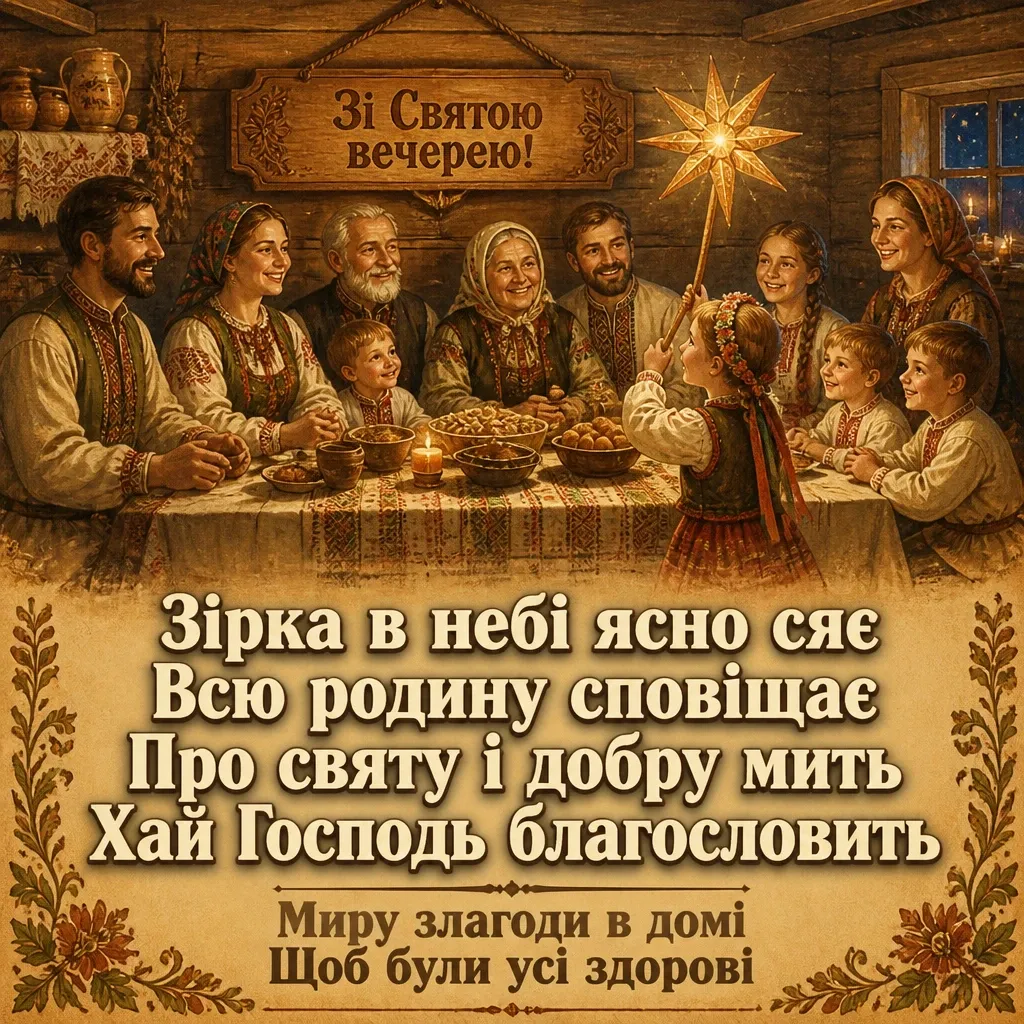 свята вечеря привітання свята вечеря привітання