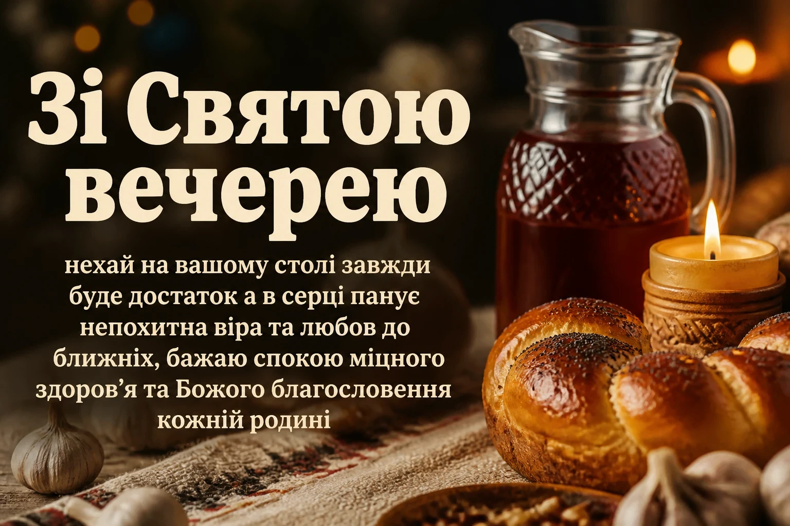 свята вечеря привітання свята вечеря привітання