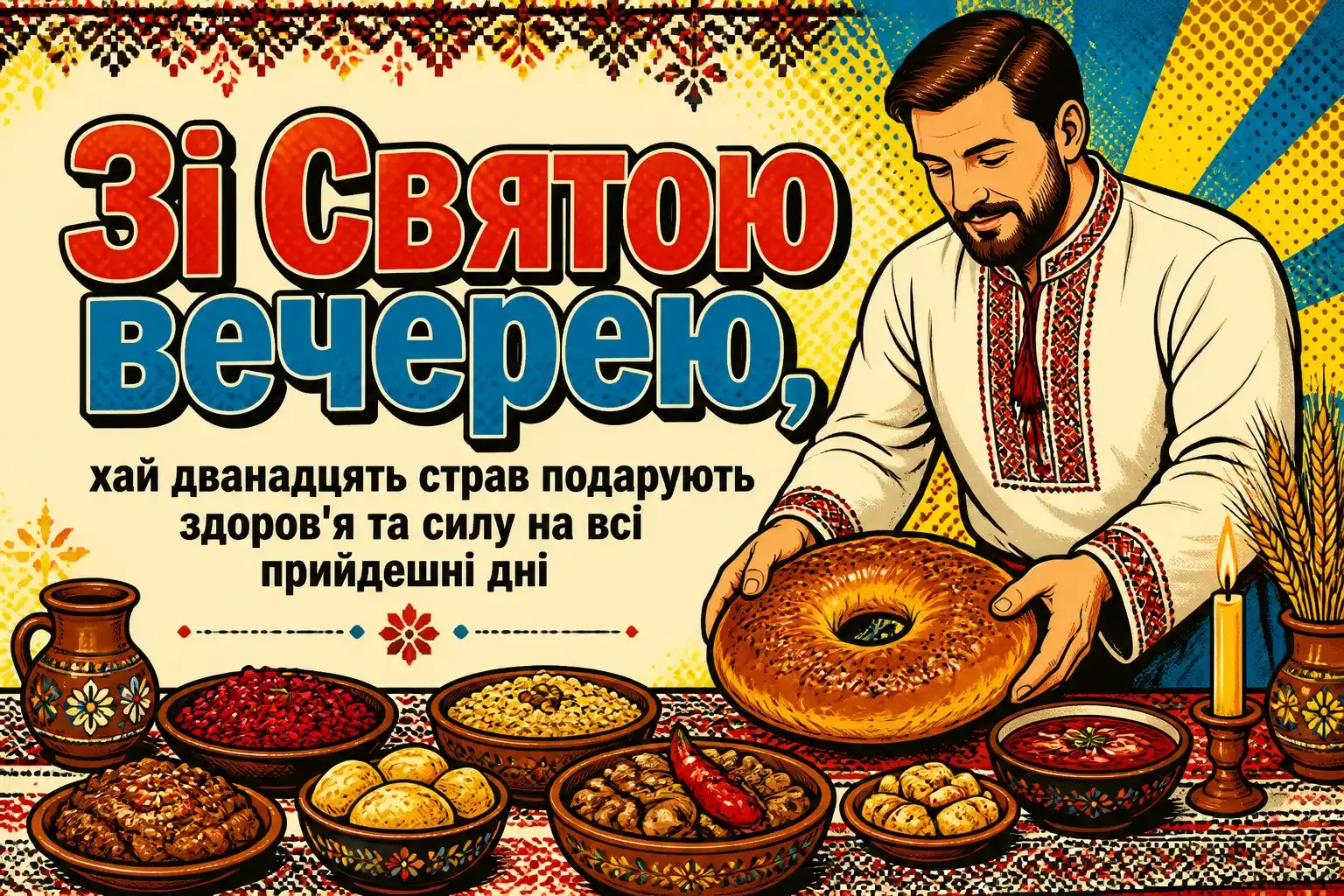 свята вечеря привітання свята вечеря привітання