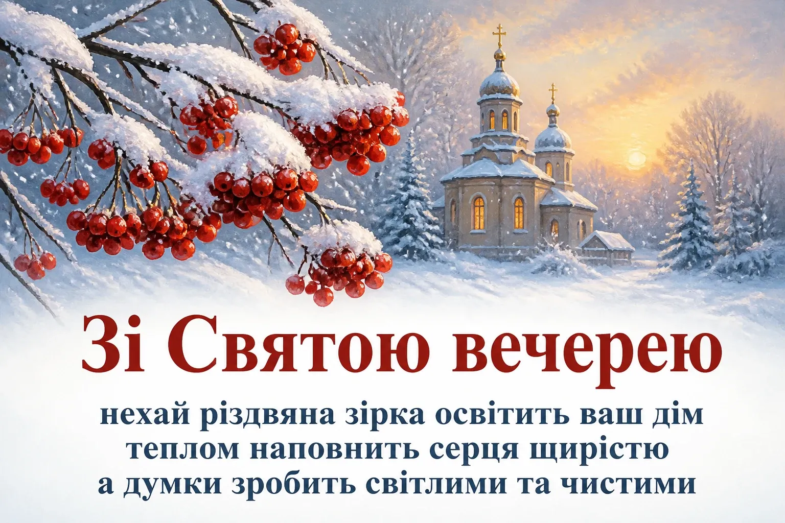 свята вечеря привітання свята вечеря привітання
