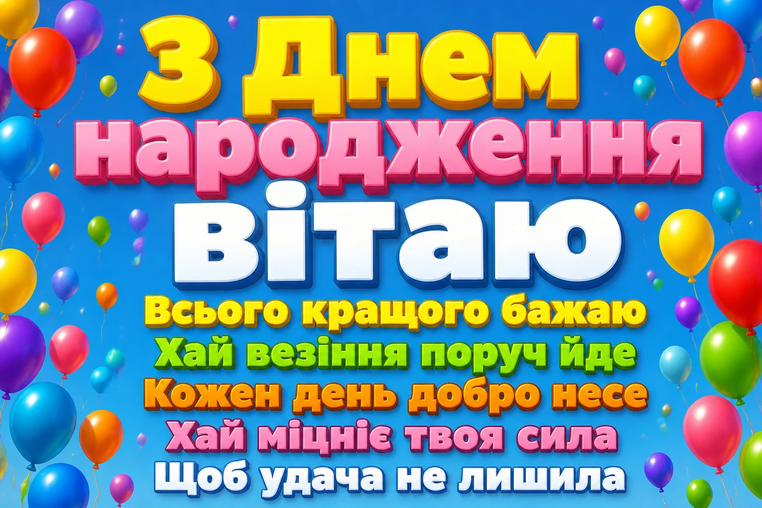 сучасне привітання з днем народження своїми словами сучасне привітання з днем народження своїми словами