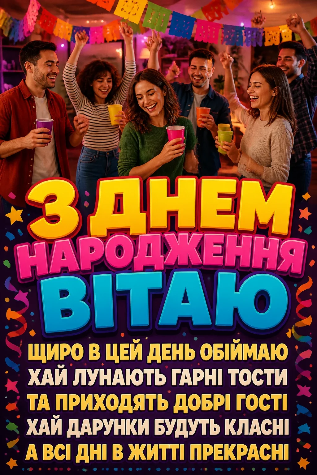 сучасне привітання з днем народження своїми словами сучасне привітання з днем народження своїми словами