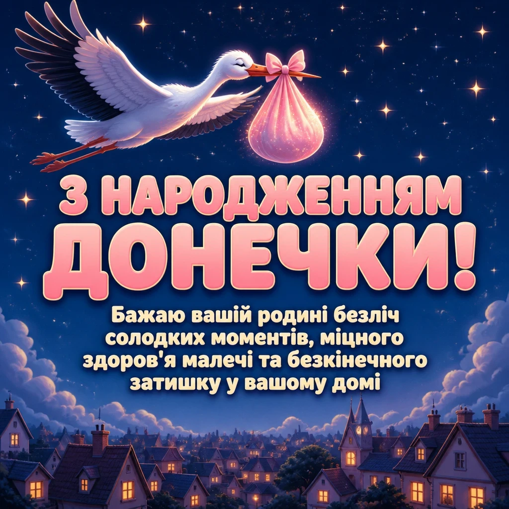 привітання з новонародженою донечкою привітання з новонародженою донечкою