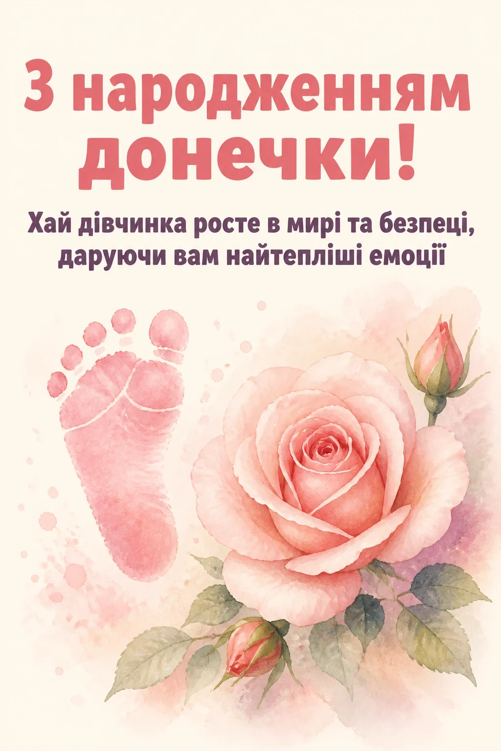 привітання з новонародженою донечкою привітання з новонародженою донечкою