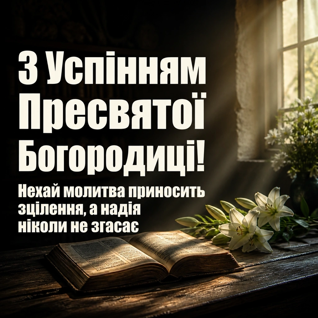 успіння пресвятої богородиці привітання успіння пресвятої богородиці привітання