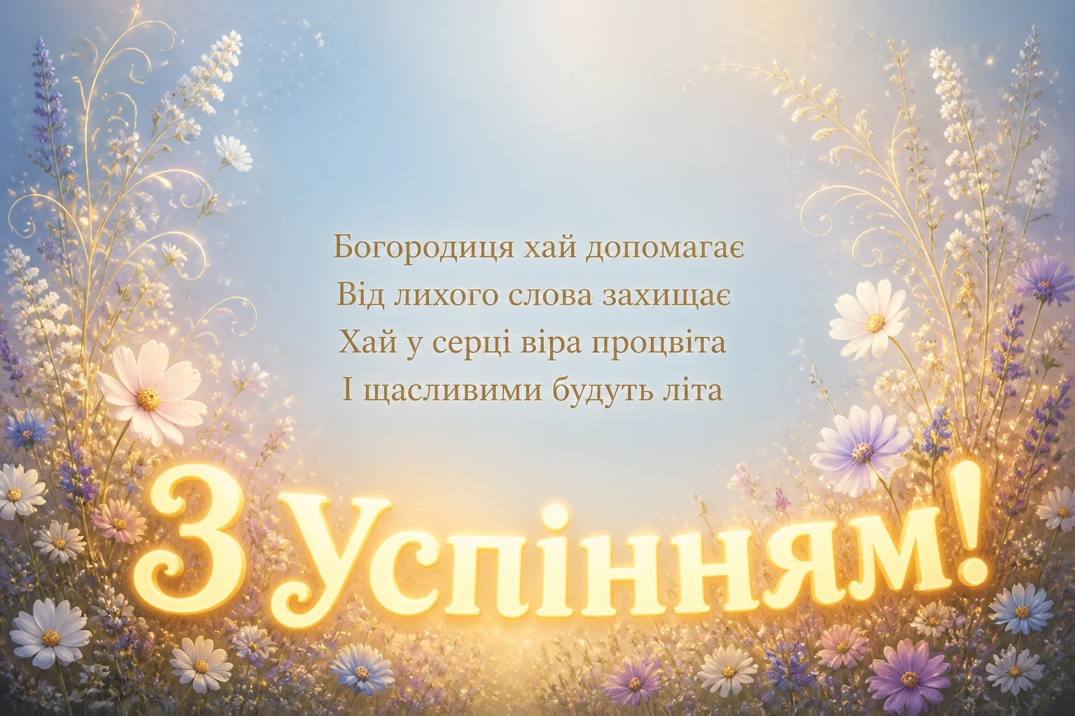 успіння пресвятої богородиці привітання успіння пресвятої богородиці привітання