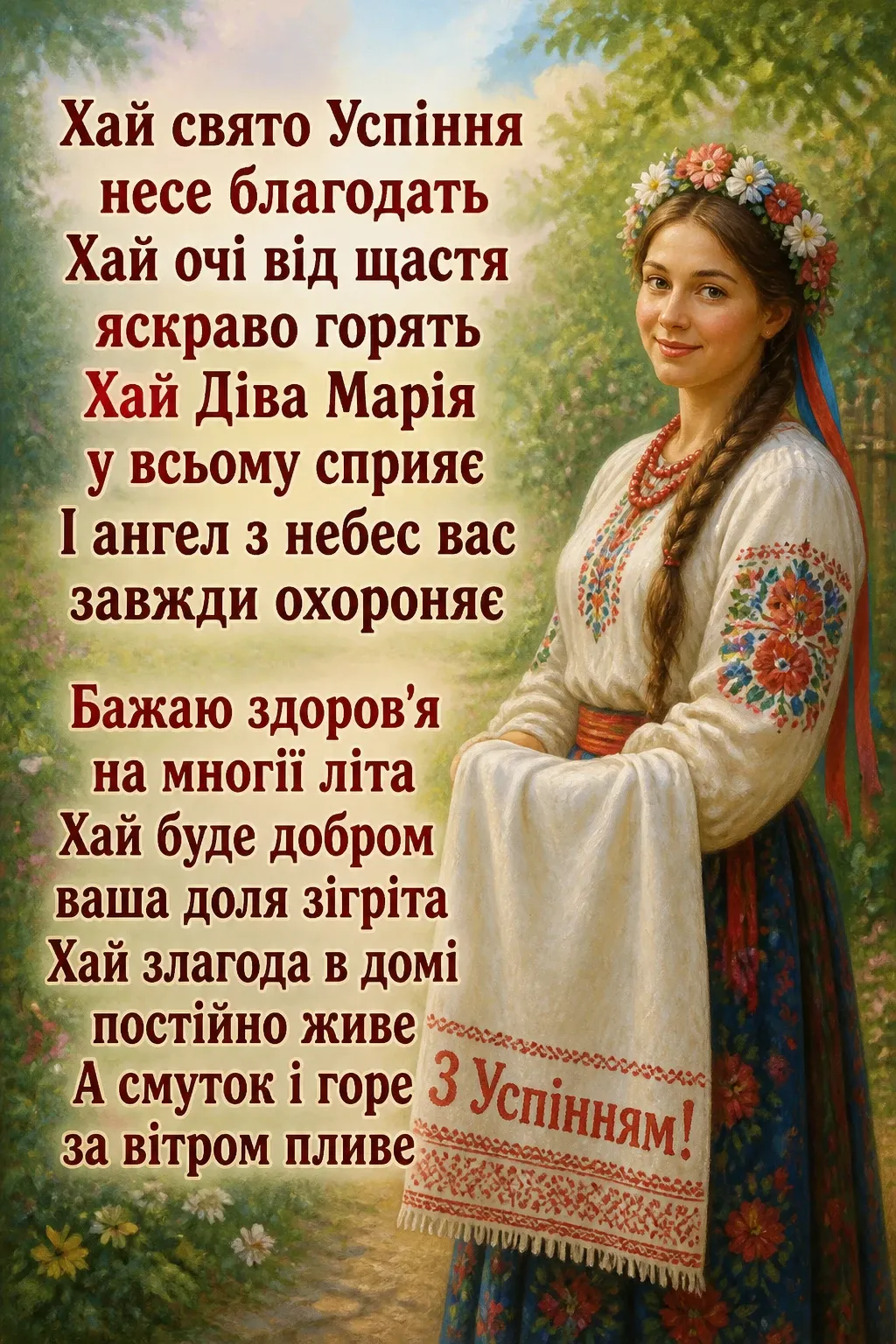 успіння пресвятої богородиці привітання успіння пресвятої богородиці привітання