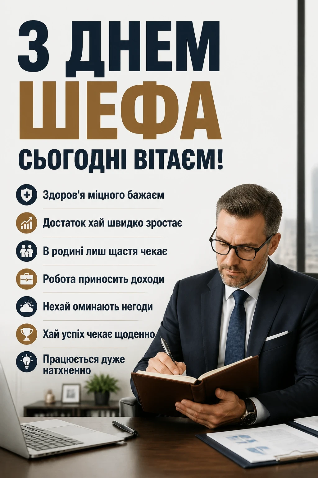 день шефа привітання день шефа привітання